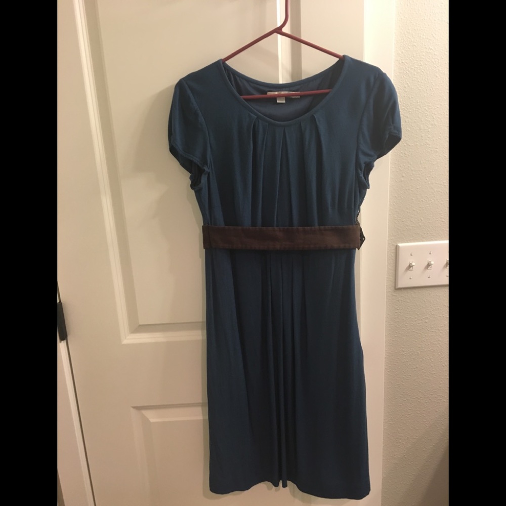 Boden tab sleeve knee-length dress